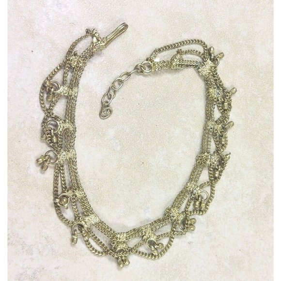 Ankle Bracelet Gold-Tone Anklets Boho Jewelry Leg  Vintage Trinket Jewel Gift - Picture 6 of 6